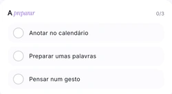 A lista «A preparar» do Khadoo: escolher o presente, escrever uma nota, reservar o momento