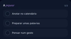 A lista «A preparar» do Khadoo: escolher o presente, escrever uma nota, reservar o momento
