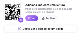 Sugestões de amigos no Khadoo: Hugo, Manon e Noah, com amigos em comum e um botão Adicionar