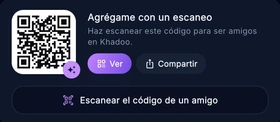 Sugerencias de amigos en Khadoo: Hugo, Manon y Noah, con amigos en común y un botón Añadir